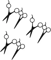 3sets Stainless Steel Scissors Styling Scissors Hairline Headscarf Stretching Corrector Men's Scissors Breathable Corrector Professional Scissors Hair Ribbon Hair Headscarf 2pcs*3