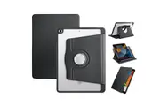 Rotating Case for Apple iPad 5th Generation 9.7 2017/2018 Leather Swiveling Protective Cover-Black