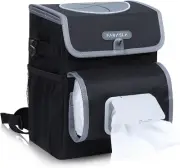 All-In-One Car Trash Can, Garbage Bag for Car with Removable Leakproof Interior