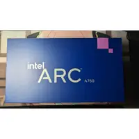 在飛比找蝦皮購物優惠-Intel Arc A750 8G 顯示卡