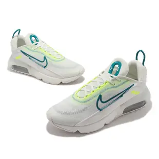 Nike 休閒鞋 Air Max 2090 米白 綠 螢光 氣墊 厚底 男鞋 運動鞋 【ACS】 CZ1708-002