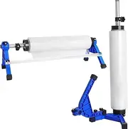 Hand Stretch Wrapping Tool, Table Stretch Film Dispenser, Holds 21.65”/25.59" Rolls Stretch Film Baler, Anti-Slip Handle is, for Food Packaging Winding Machine in Restaurant 65cm
