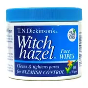 T.N. Dickinson's Witch Hazel Face Wipes X 60
