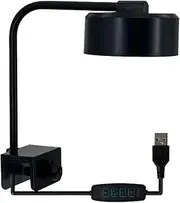 Smart Led Aquarium Light, Adjustable Saltwater Fish Tank Lamp, 6.1x2.36x5.35 Inches 3-Mode Brightness Lighting, Perfect for Shrimp Tanks, Freshwater and Saltwater Aquariums