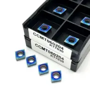 Carbide Inserts Metal Lathe Nano Blue Internal Turning Tools CCMT060204 KT7030