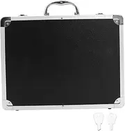 Angoily Portable Tool Box Medicine Storage Aluminum Alloy Case Large Capacity for Office Home Travel
