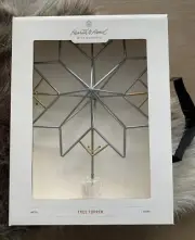 Hearth And Hand Magnolia Tree Topper Christmas Metal Star 2018 New Joanna Gaines