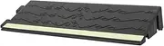 LIFKOME Glow Dark Rubber Ramp Pad for Indoor Use Luminous Ramp Mat for Easy Mobility Transition Practical Door Sill for Homes and Offices Design