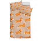 Welsh corgi bedding set