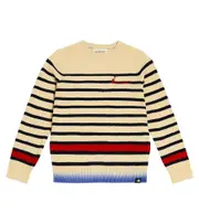 [Scotch & Soda Kids] Scotch & Soda Kids Striped cotton and wool sweater Y 8 multicoloured
