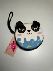 Luv Betsey 6" Panda Bear Purse Wallet Wristlet by Betsy Johnson CUTE NEW