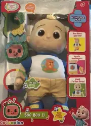 CoComelon Boo Boo JJ 12" Interactive Light-up Interactive Plush Doll New In Box