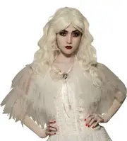 White Witch Capelet for Adults