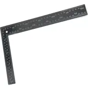 Right Angle Ruler, 200mm × 300mm Carbon Steel L Shape Ruler, 90 Degree Square...