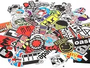 UTSAUTO Graffiti Stickers Decals Pack of 100 pcs Car Stickers Motorcycle Bicycle Skateboard Luggage Phone Pad Laptop Stickers and Bumper Patches Decals Waterproof (Type 1)