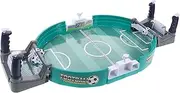 WESIEVYA Interactive Mini Tabletop Soccer Set 2 Player Foosball and Girls Desktop Football Table