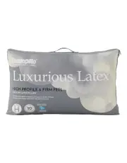 [Dunlopillo] Luxurious Latex High Profile & Firm Feel in White