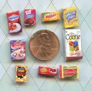 Discontinued HALF INCH Scale Dollhouse Miniature Grab Bag Lot Sale 4049