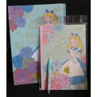 在飛比找蝦皮購物優惠-現貨 日本 迪士尼 公主系列 小美人魚 愛麗絲 收納夾 筆記