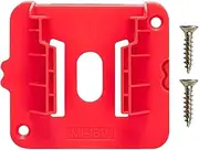 Battery Storage Case - Multipurpose Wall Mounted Battery Bracket,Wear-Resistant Display Case, Laboratory Organizer Shelf for Workshops