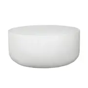 [James Lane] Mara White Concrete Coffee Table