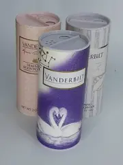 Lot of 3 Gloria Vanderbilt Silkening Body Powder 2 oz