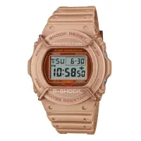 在飛比找momo購物網優惠-【CASIO 卡西歐】G-SHOCK 大地色系啞光金屬電子錶