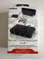 Nyko Retro Controller Hub 4 port GameCube converter for Switch