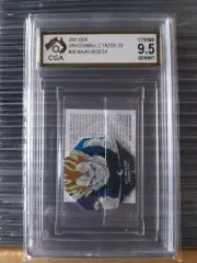 DBZ Dragon Ball Z 2001 SEALED Tazo Dizk CGA 9.5 Series 2 29/60 Majin Vegeta