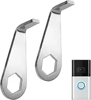 2Pc Doorbell Wrench Tools, 4.5 x 1.2cm Replacement Key for Doorbell Opening Replacement Key for Video Doorbell Compatible with the Brand New Ring Battery Doorbell (2024)