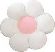 -Flower Pillow, 12 inch Flower Cushion Soft Plush Decorative Pillows, Cute Flower Shape Bed Cushions Seat Pillow for Sofa Couch Floor Bed Chair Reading.