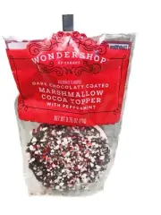 Wondershop-Target Dark Chocolaty Hot Cocoa Topper W/ Peppermint Crunch:21g.MINI
