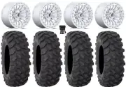 Fuel Rincon Bdlk 15" Wheels Mh 30" XTR370 Tires Polaris RZR XP 1000 / PRO XP