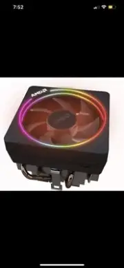 AMD Wraith Ryzen 7 3800x LED Fan Cooler & Heatsink ONLY - No Processor Included