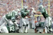 New York Jets Emerson Boozer in action vs Miami Dolphins Nic - 1972 Old Photo