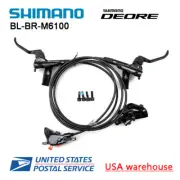 SHIMANO DEORE BR-BL-M6100 Bike MTB Hydraulic Disc Brake Set F&R 800/1450mm (OE)