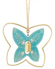 Matr Boomie Henna Treasure Butterfly Wind Spinner Bell Chime