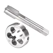 Tap and Die Set, M15 x 1 Thread, Screw Tap & Round Die Threading Tapping Tool