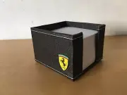 New - FERRARI Black Cardboard Memo Pad - New