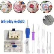 Embroidery Punch Needle Kit Stitching Tool Embroidery Pen Knitting Sewing Tools