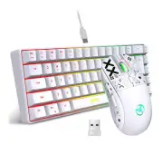 K68 Gaming Membrane Keyboard + 2.4G Mechanical Combo 3600DPI Y8C3