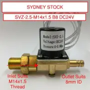 DC24V Welder Solenoid 0-0.8MPa Argon SVZ-2.5-M14x1.5 B8