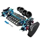 New Alloy & Metal Shaft Drive 1/10 RC 4WD Touring Car Frame Kit for TT01 TT01E