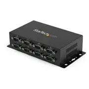 StarTech.com Serial Hub - Wall Mountable - 1 - TAA Compliant - USB - PC, Mac, Linux - 8 x Number of Serial Ports External - 1 x Number of USB Ports