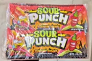 Sour Punch Scorchin Straws Candy Bulk 12 Count Box Fruit Chewy Candies 3 LBS