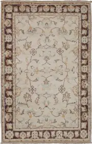 Traditional Vintage Hand-Knotted Carpet 3'4" x 5'4" Wool Area Rug
