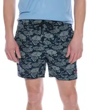 Brooks Brothers Linen-Blend Short Blue