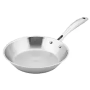 Scanpan STS 24cm Stainless Steel Frypan Round Induction/Oven Cookware Silver