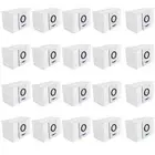 50x Dust Bags For Ecovacs Deebot X1 Omni,X1 Plus/Pro,T10 Omni,T10 Plus,T20 Omni