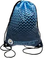 Manchester City FC Fade Design Drawstring Gym Bag (UK Size: 44 x 33cm) (Blue/Black)